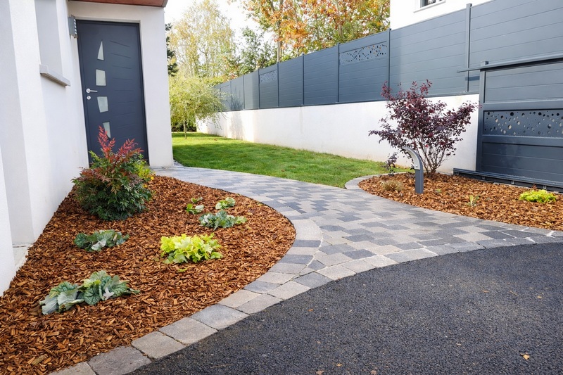 création d'une entrée de maison